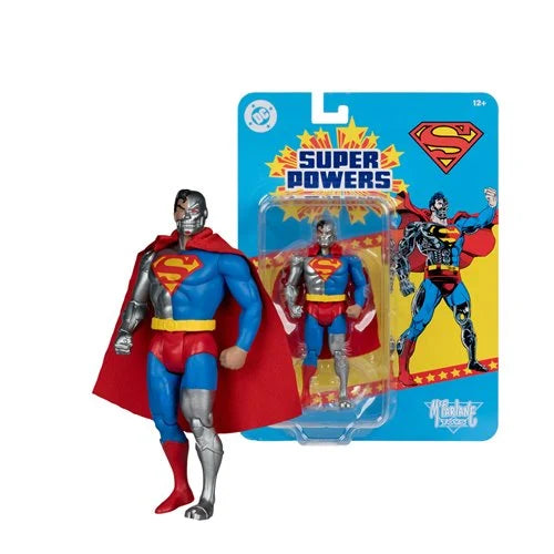 DC Super Powers Cyborg Superman 4 1/2-Inch Scale Action Figure