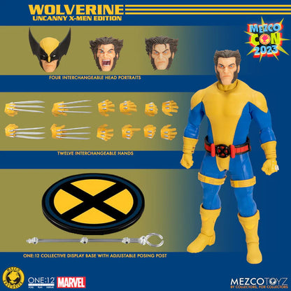 Mezco Toyz ONE:12 Collective Wolverine Uncanny X-Men Edition SDCC 2023 Exclusive
