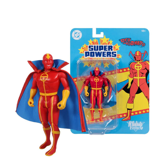 DC McFarlane Super Powers Red Tornado 4.5" Action Figure
