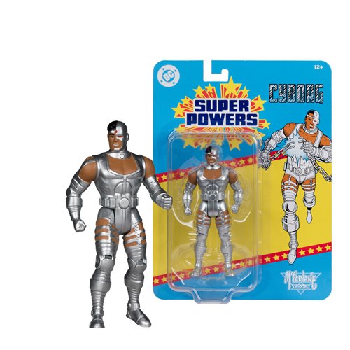 DC Super Powers Wave 16 Cyborg Metallic 4.5" Action Figure
