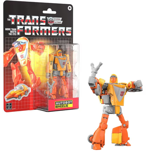 Transformers Retro G1 Autobot Wheelie 4.5-In Action Figure Hasbro