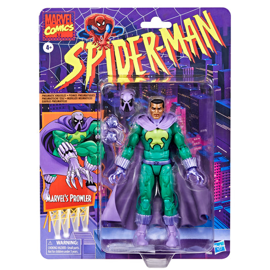 Marvel Legends Series Marvel’s Prowler, Spider-Man: The Animated Series 6” Action Figure (Walmart Exclusive)