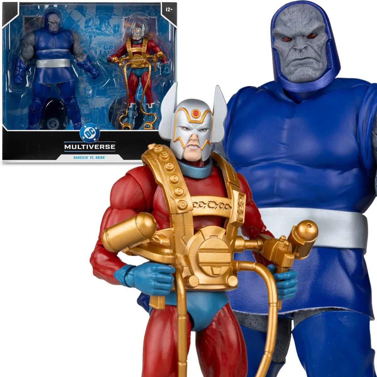 DC Multiverse Darkseid vs. Orion 7" & Megafig Action Figure 2-Pack – McFarlane Toys