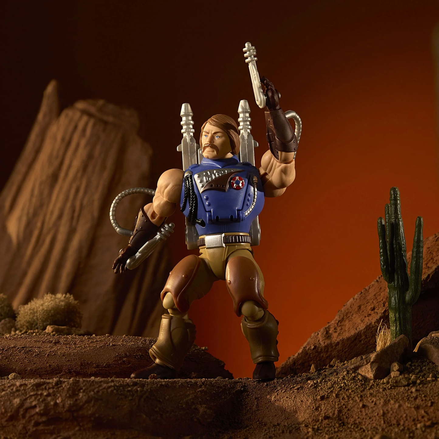 Masters of the Universe Origins Rio Blast Action Figure Retro MOTU Collectible