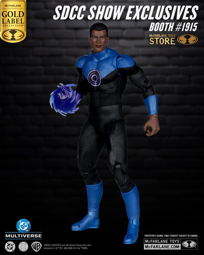 DC Multiverse John Stewart (Ultraviolet Lantern) Gold Label 7" Action Figure - 2026 SDCC Exclusive