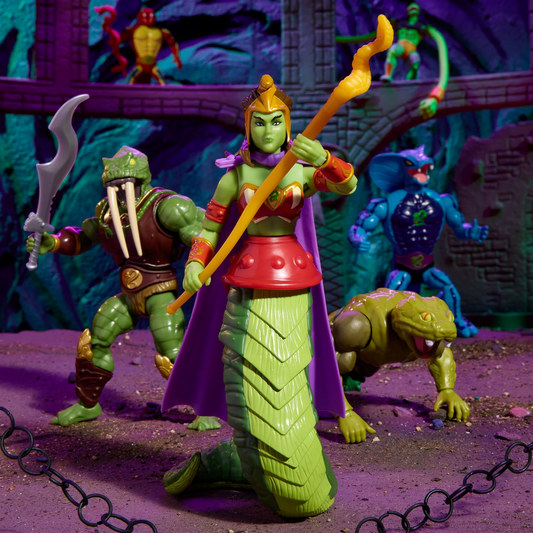 Masters of the Universe Origins Lady Slither Exclusive Action Figure – 2024 Collector’s Edition