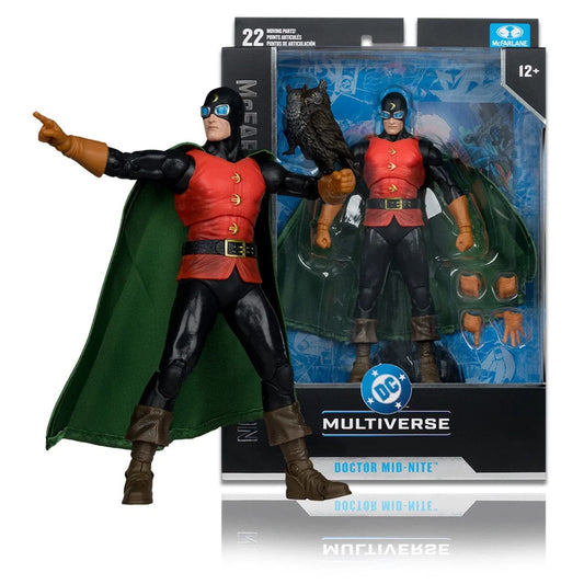 DC McFarlane Collector Edition Doctor Mid-Nite (Justice Society of America #48) 7-Inch Scale Action Figure – Exclusive