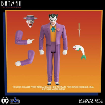 Mezco 5 Points The Joker Batman: The Animated Series 3.75-Inch Action Figure