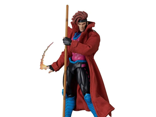 MAFEX No.287 Gambit Comic Variant Reissue X-Men Action Figure
