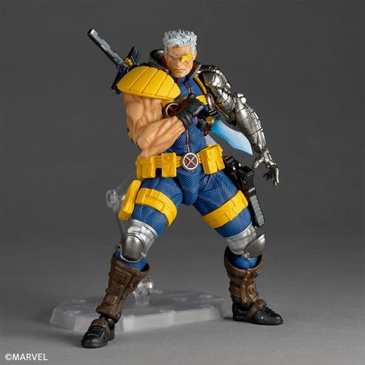 Kaiyodo Marvel X-Men Cable Ver. 1.5 Amazing Yamaguchi Revoltech NR083 Action Figure