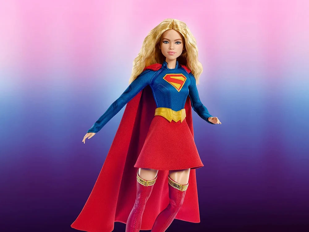 Barbie Signature DC Supergirl Fashion Doll with Super Hero Costume & Cape