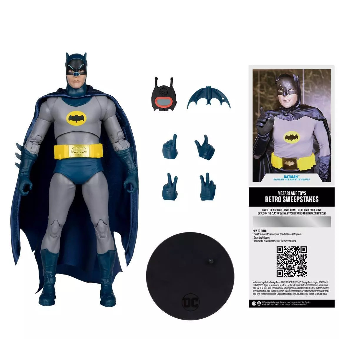 DC Multiverse 7-Inch Action Figure – Batman (TV Show)