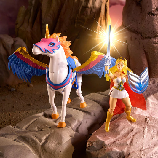 Masters of the Universe Origins She-Ra and Swift Wind 2-Pack Mattel MOTU