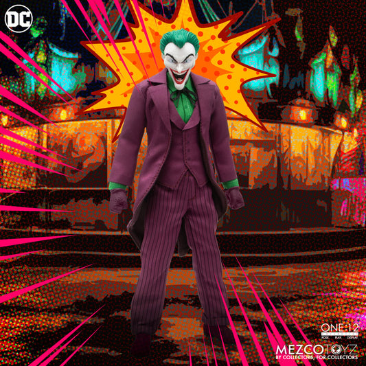 Mezco One:12 Collective Golden Age Joker Batman 6-Inch Deluxe Action Figure