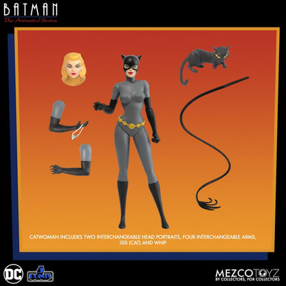 Mezco 5 Points Catwoman Batman: The Animated Series 3.75-Inch Action Figure