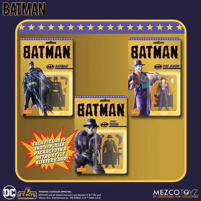 Mezco Batman (1989) 5 Points Figure Collection Set of 3