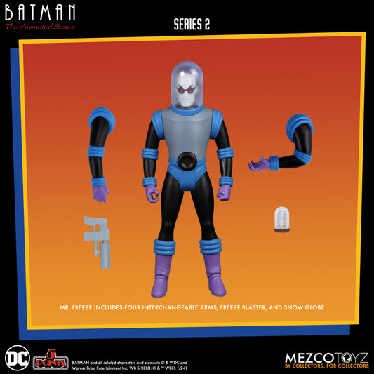Mezco 5 Points Mr. Freeze Batman: The Animated Series 3.75-Inch Action Figure