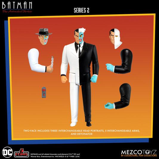 Mezco 5 Points Two-Face Batman: The Animated Series 3.75-Inch Action Figure