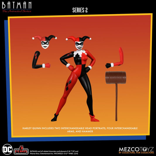Mezco 5 Points Harley Quinn Batman: The Animated Series 3.75-Inch Action Figure