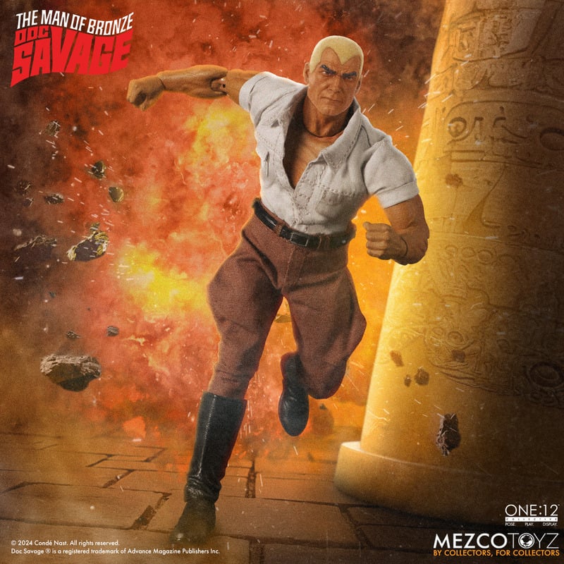 Mezco One:12 Collective Doc Savage Deluxe Edition 6-In Action Figure