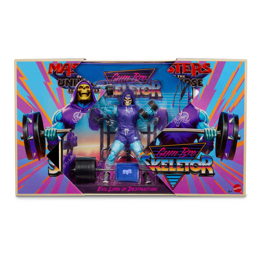 Masters of the Universe Chronicles Gym Bro Skeletor SDCC 2026 Exclusive 6-Inch Action Figure